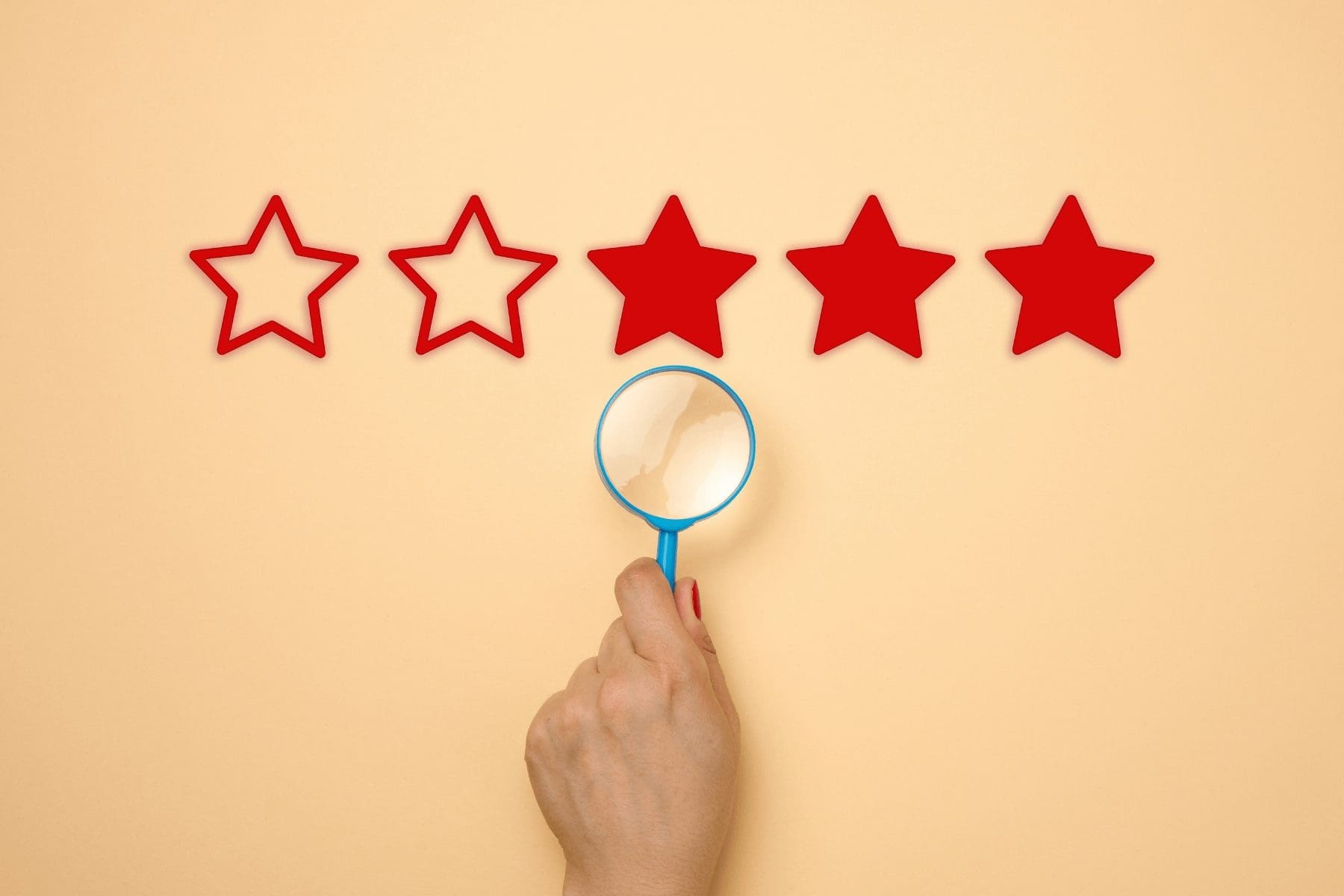 a three star rating illustrating a business's reputational risks