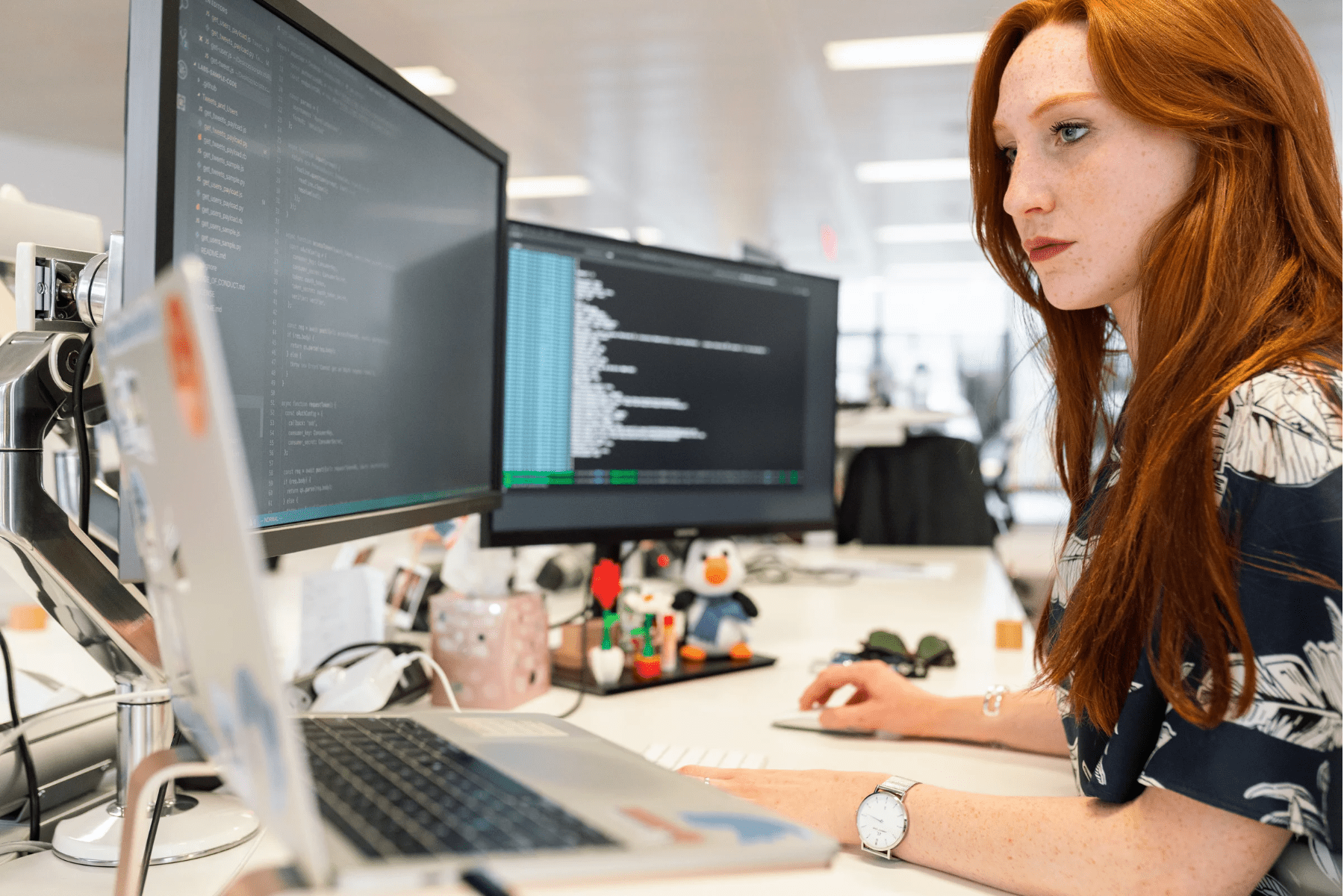 an hr professional engaging low code software development